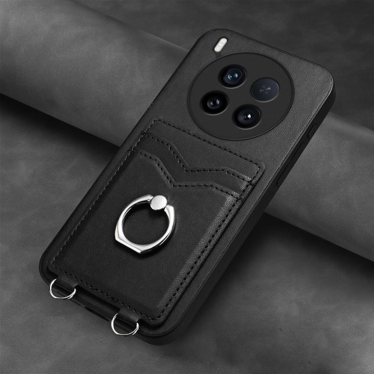 For vivo X200 Ultra R20 Ring Card Holder Phone Case