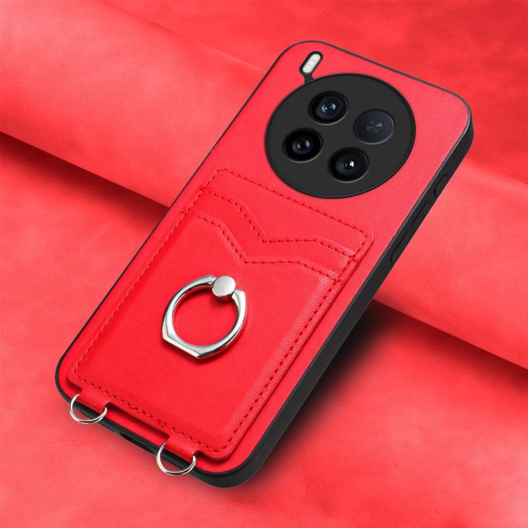 For vivo X200 Ultra R20 Ring Card Holder Phone Case