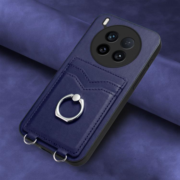 For vivo X200 Ultra R20 Ring Card Holder Phone Case