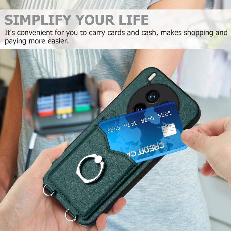 For vivo X200 Ultra R20 Ring Card Holder Phone Case