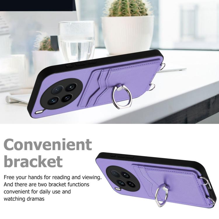For vivo X200 Ultra R20 Ring Card Holder Phone Case