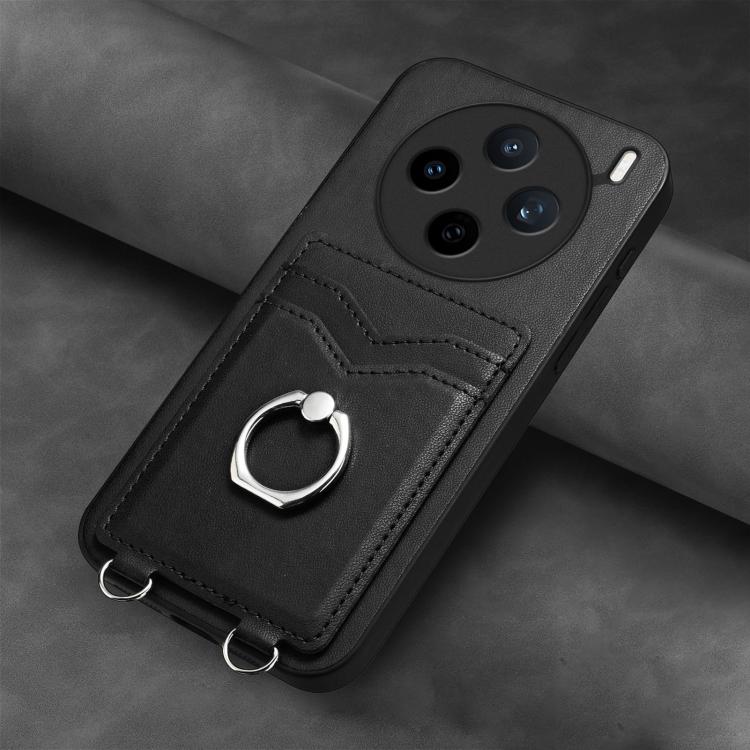 For vivo X200s R20 Ring Card Holder Phone Case