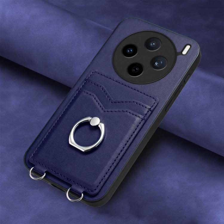 For vivo X200s R20 Ring Card Holder Phone Case