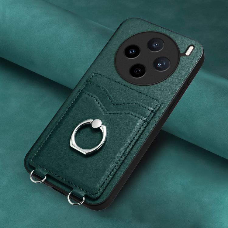 For vivo X200s R20 Ring Card Holder Phone Case
