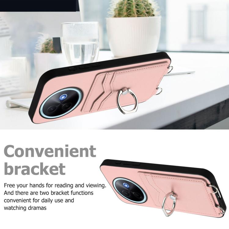 For vivo Y39 5G / Y300i R20 Ring Card Holder Phone Case