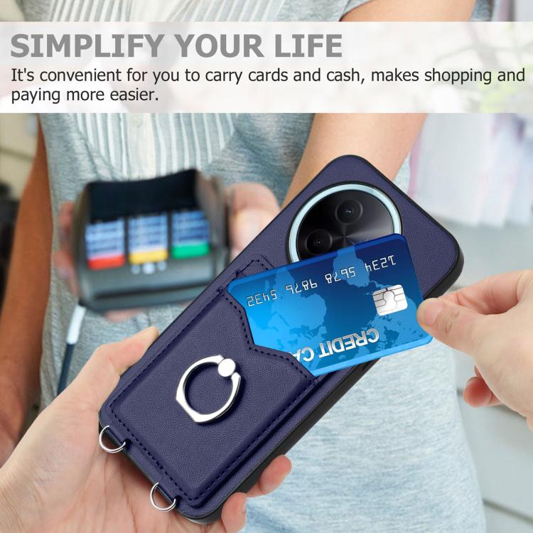 For vivo Y39 5G / Y300i R20 Ring Card Holder Phone Case
