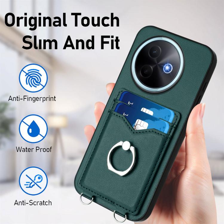 For vivo Y39 5G / Y300i R20 Ring Card Holder Phone Case