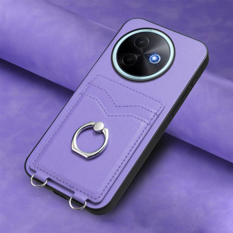 For vivo Y39 5G / Y300i R20 Ring Card Holder Phone Case