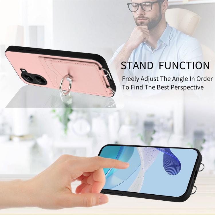 For Xiaomi Poco X7 Pro R20 Ring Card Holder Phone Case