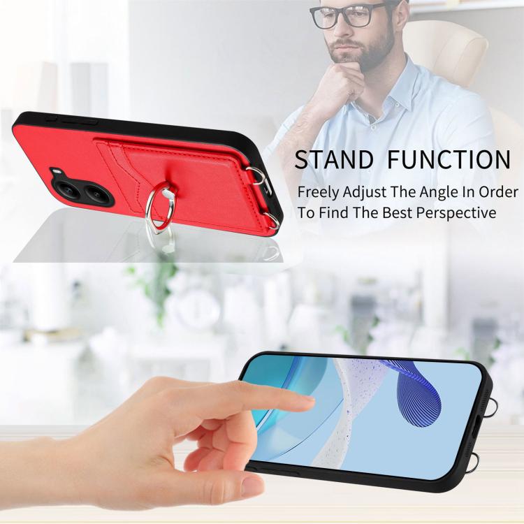 For Xiaomi Poco X7 Pro R20 Ring Card Holder Phone Case