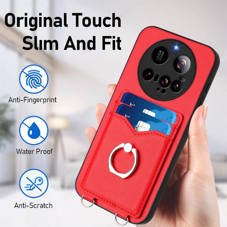 For Xiaomi 15 Ultra R20 Ring Card Holder Phone Case