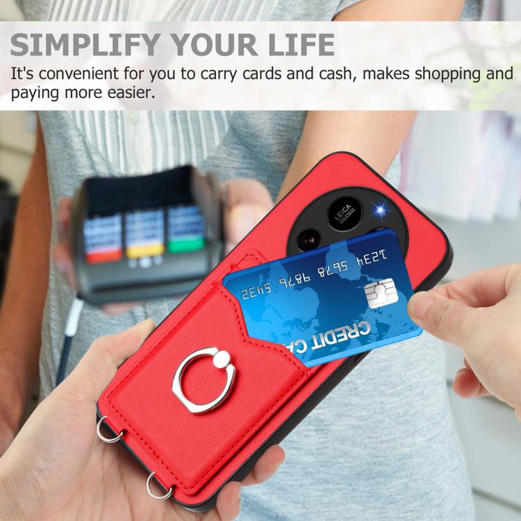 For Xiaomi 15 Ultra R20 Ring Card Holder Phone Case