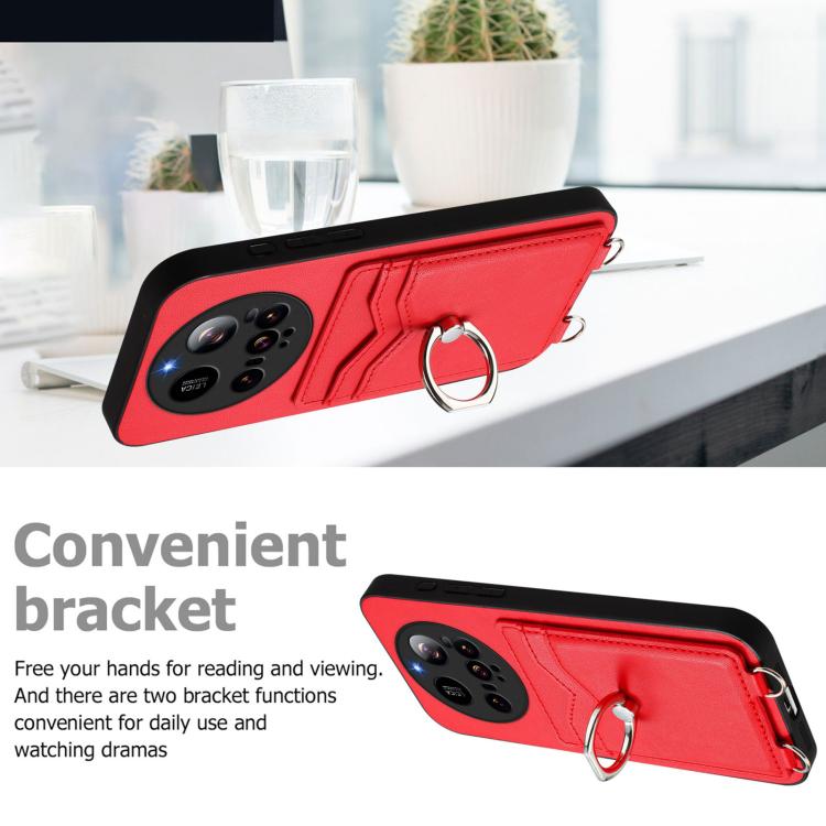For Xiaomi 15 Ultra R20 Ring Card Holder Phone Case