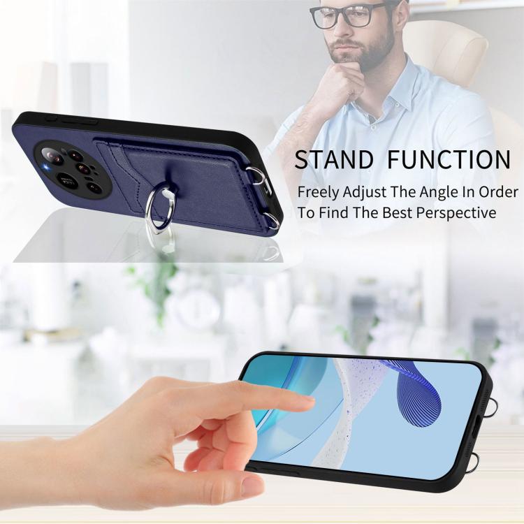 For Xiaomi 15 Ultra R20 Ring Card Holder Phone Case