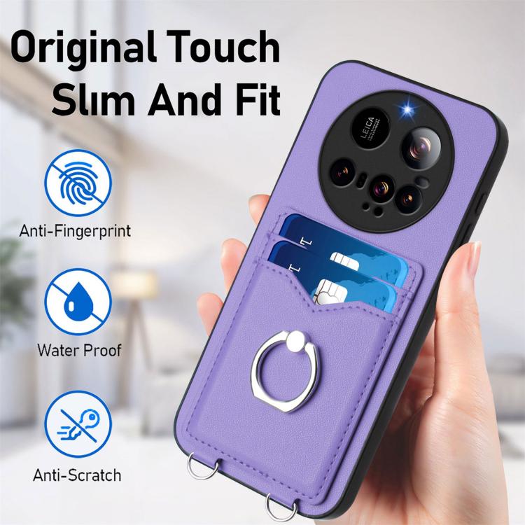 For Xiaomi 15 Ultra R20 Ring Card Holder Phone Case