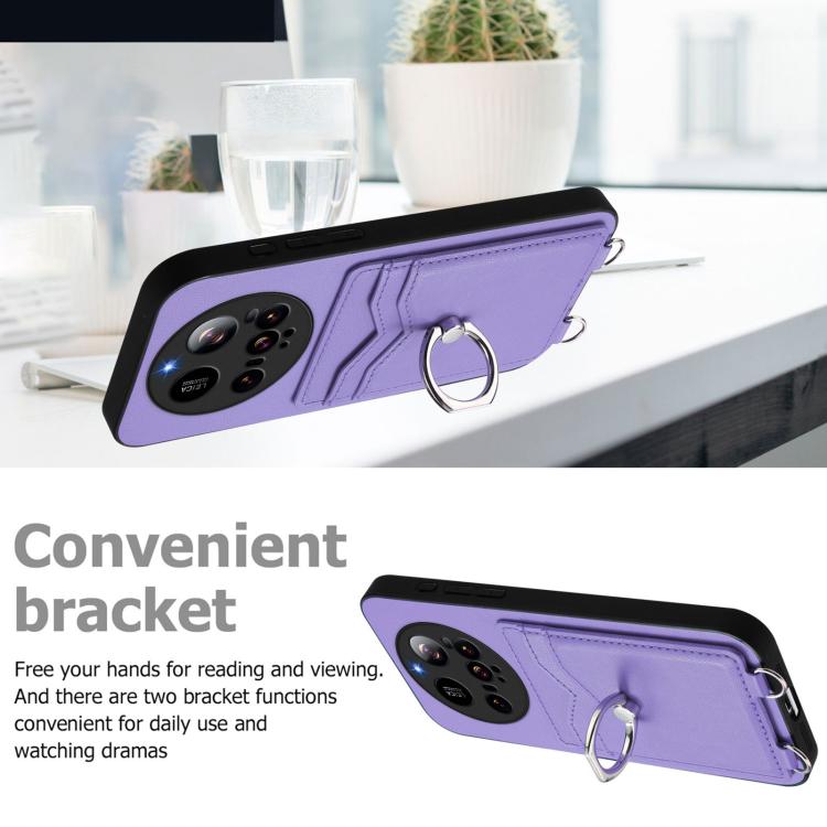For Xiaomi 15 Ultra R20 Ring Card Holder Phone Case