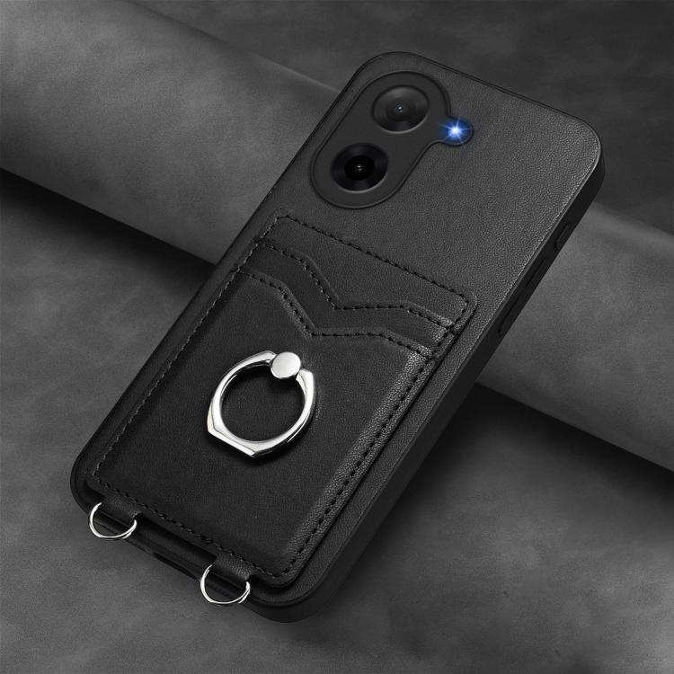 For Redmi A5 4G 171.7mm / Xiaomi Poco C71 R20 Ring Card Holder Phone Case