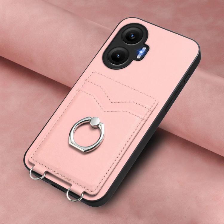For Redmi Turbo 4 Pro / Xiaomi Poco F7 R20 Ring Card Holder Phone Case