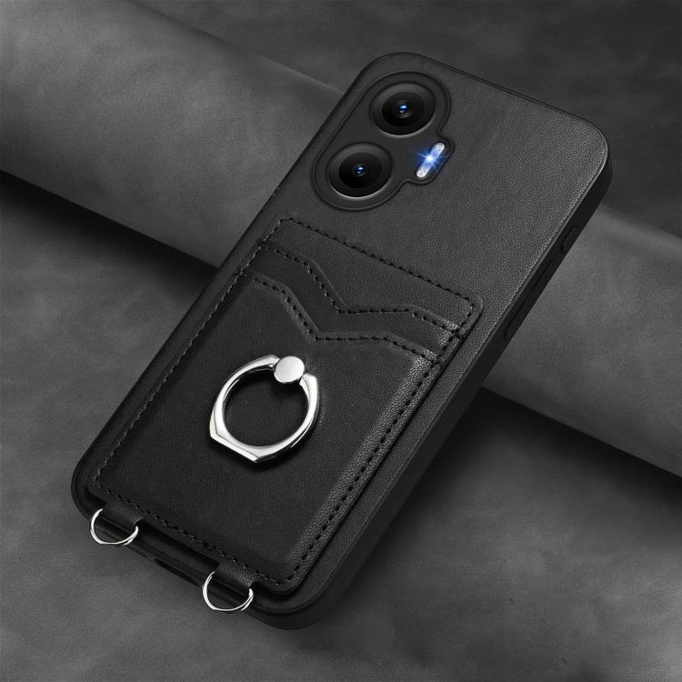 For Redmi Turbo 4 Pro / Xiaomi Poco F7 R20 Ring Card Holder Phone Case