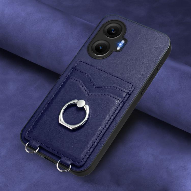 For Redmi Turbo 4 Pro / Xiaomi Poco F7 R20 Ring Card Holder Phone Case