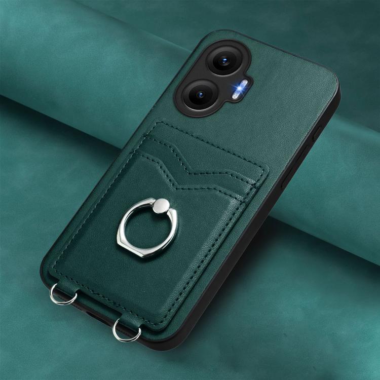 For Redmi Turbo 4 Pro / Xiaomi Poco F7 R20 Ring Card Holder Phone Case