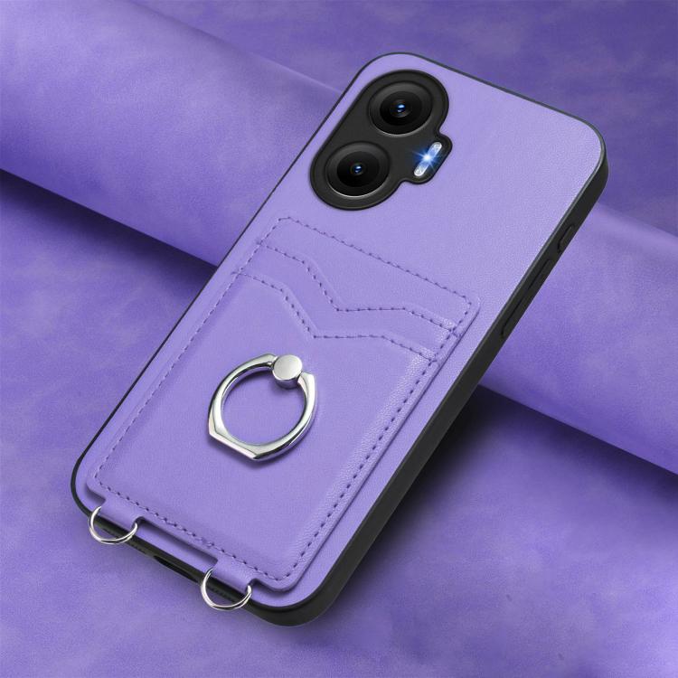 For Redmi Turbo 4 Pro / Xiaomi Poco F7 R20 Ring Card Holder Phone Case