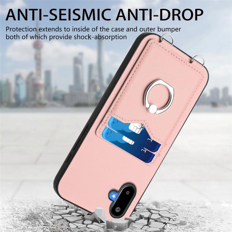 For Samsung Galaxy M06 5G / F06 5G R20 Ring Card Holder Phone Case