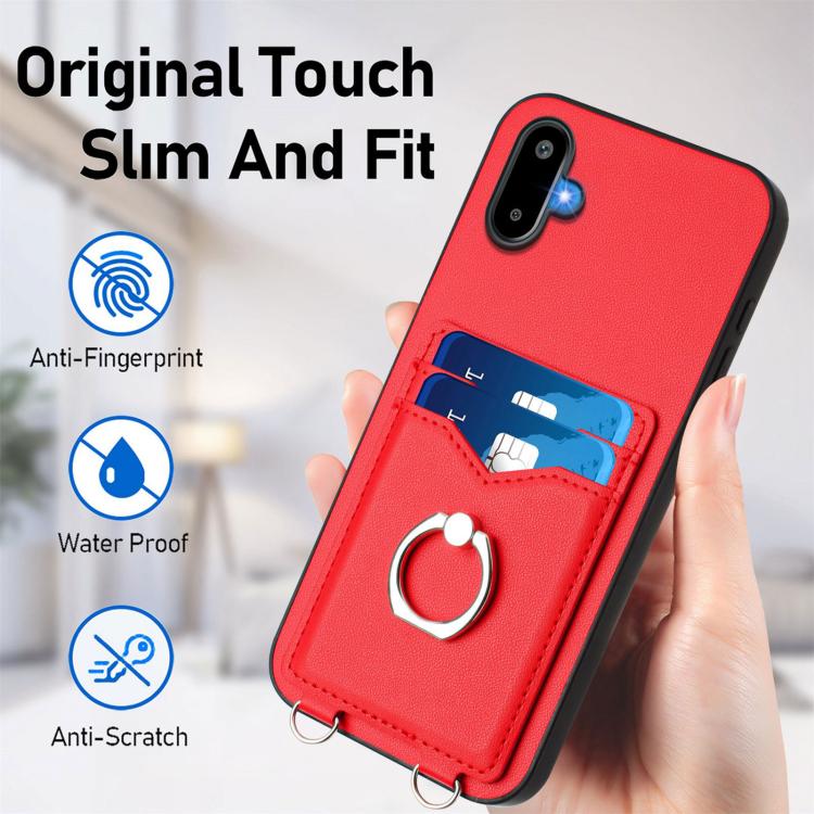 For Samsung Galaxy M06 5G / F06 5G R20 Ring Card Holder Phone Case