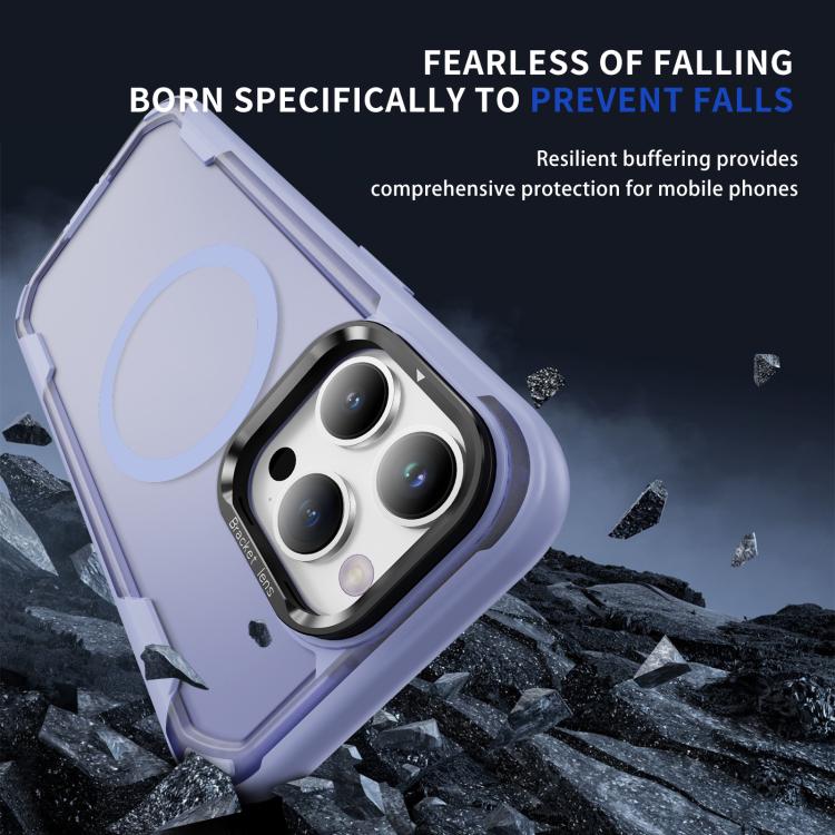 For iPhone 15 Pro Max Defend 3 in 1 Rugged MagSafe Magnetic Holder Phone Case