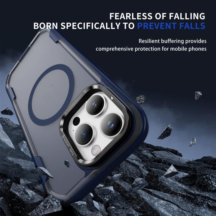 For iPhone 14 Pro Defend 3 in 1 Rugged MagSafe Magnetic Holder Phone Case