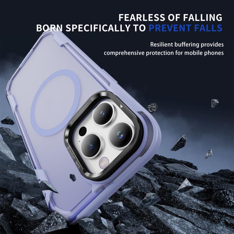 For iPhone 14 Pro Defend 3 in 1 Rugged MagSafe Magnetic Holder Phone Case