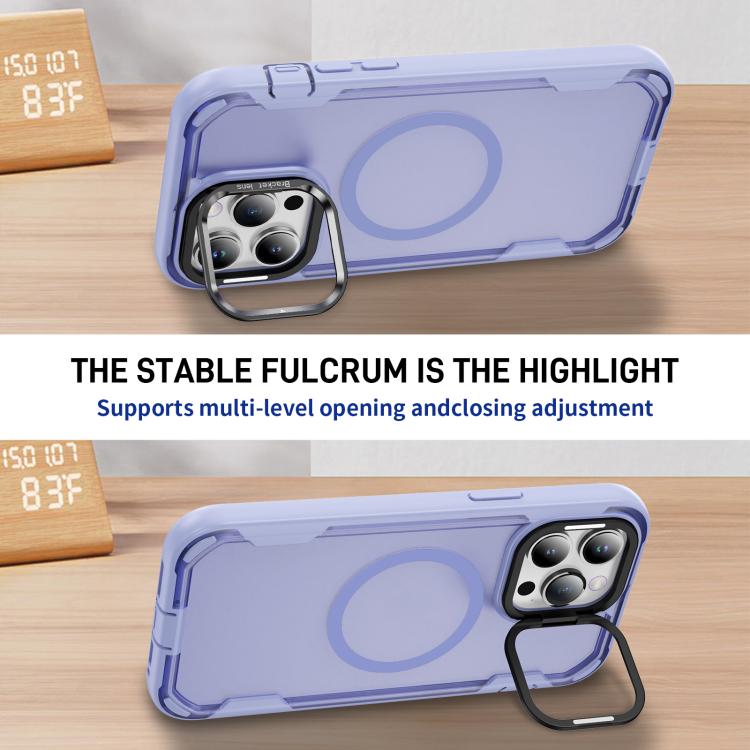 For iPhone 13 Pro Max Defend 3 in 1 Rugged MagSafe Magnetic Holder Phone Case