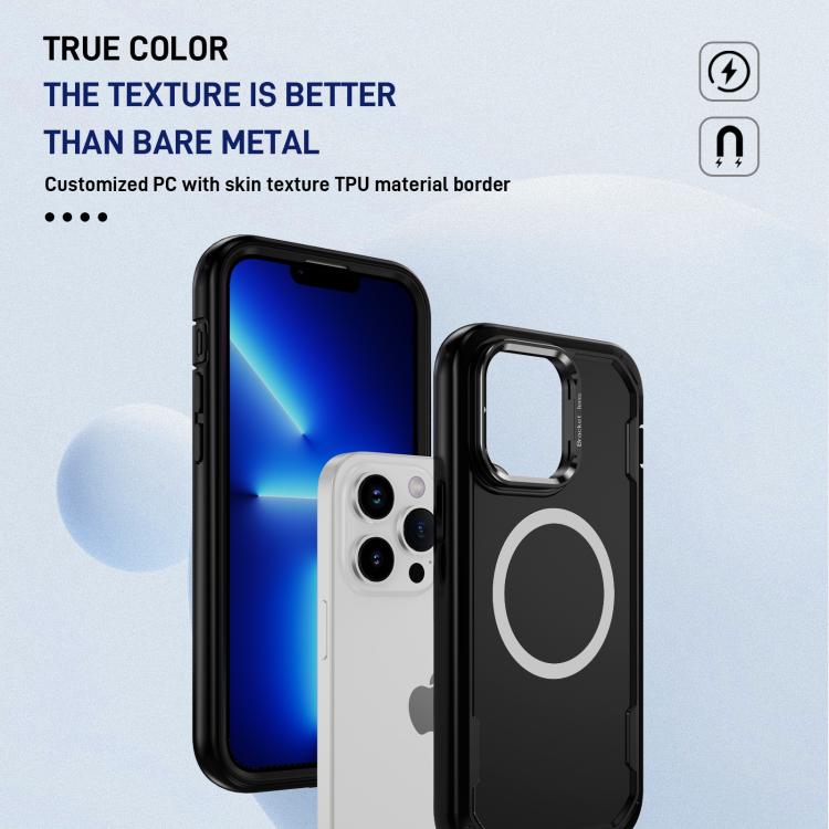 For iPhone 13 Pro Defend 3 in 1 Rugged MagSafe Magnetic Holder Phone Case