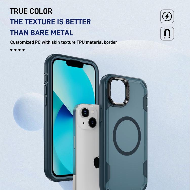 For iPhone 13 Defend 3 in 1 Rugged MagSafe Magnetic Holder Phone Case