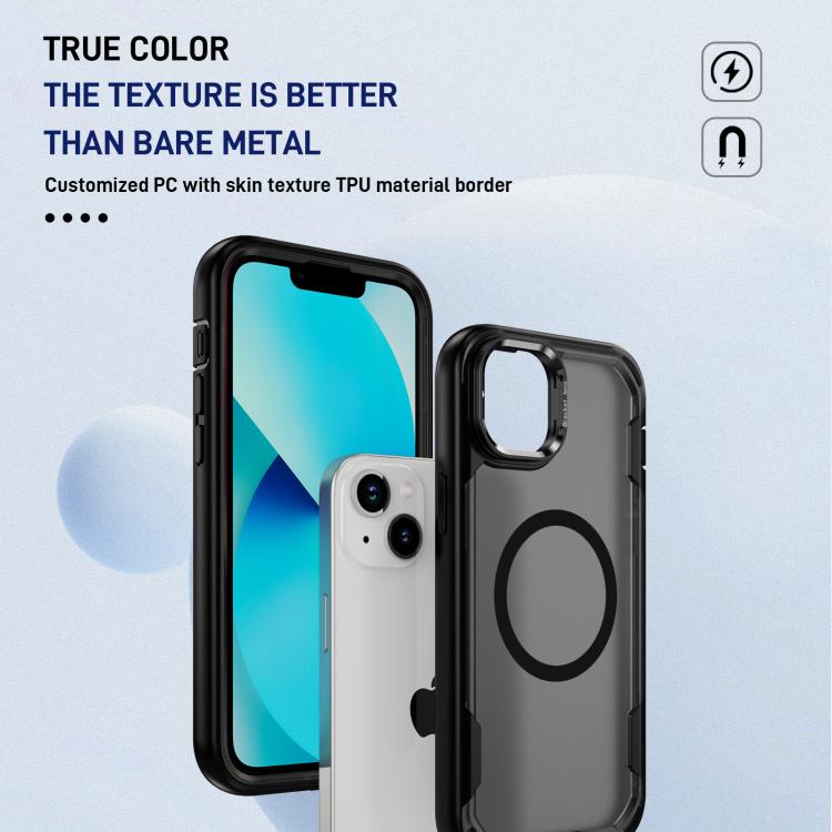 For iPhone 13 Defend 3 in 1 Rugged MagSafe Magnetic Holder Phone Case