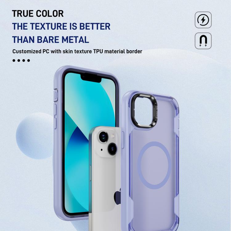 For iPhone 13 Defend 3 in 1 Rugged MagSafe Magnetic Holder Phone Case