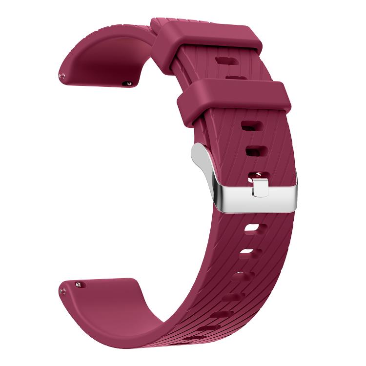 20mm Twill Silicone Watch Band