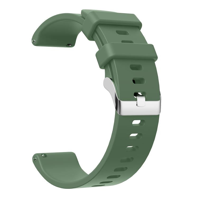 20mm Glossy Silicone Watch Band