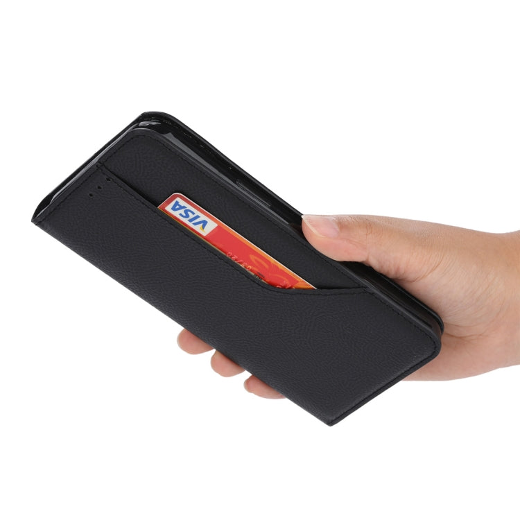 For iPhone 12 mini Magnetic Horizontal Flip Leather Case with Holder & Card Slots & Wallet