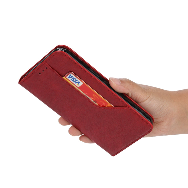 For iPhone 12 mini Magnetic Horizontal Flip Leather Case with Holder & Card Slots & Wallet