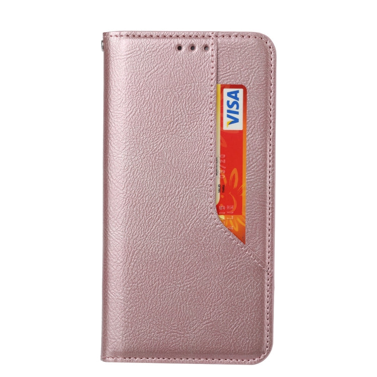 For iPhone 12 / 12 Pro Magnetic Horizontal Flip Leather Case with Holder & Card Slots & Wallet