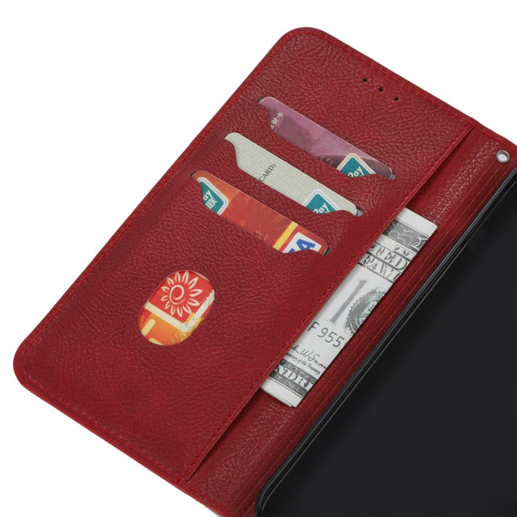 For iPhone 12 / 12 Pro Magnetic Horizontal Flip Leather Case with Holder & Card Slots & Wallet