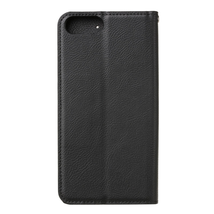For iPhone 8 Plus / 7 Plus / 6 Plus Magnetic Horizontal Flip Leather Case with Holder & Card Slots & Wallet