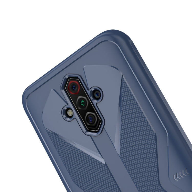 For ZTE nubia Play Butterfly Shadow Shockproof Rubber TPU Protective Case