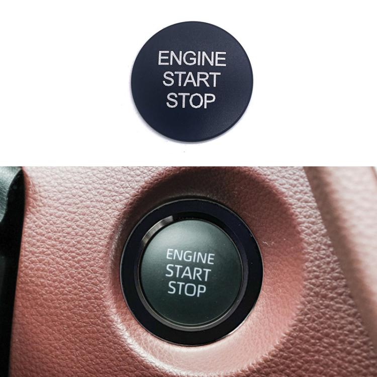 For Toyota Corolla Cross / Yaris Car One-key Start Engine Key Ignition Switch Decorative Ring Cover, Style:Gasoline Version