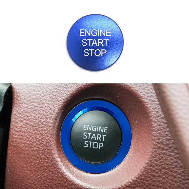 For Toyota Corolla Cross / Yaris Car One-key Start Engine Key Ignition Switch Decorative Ring Cover, Style:Gasoline Version