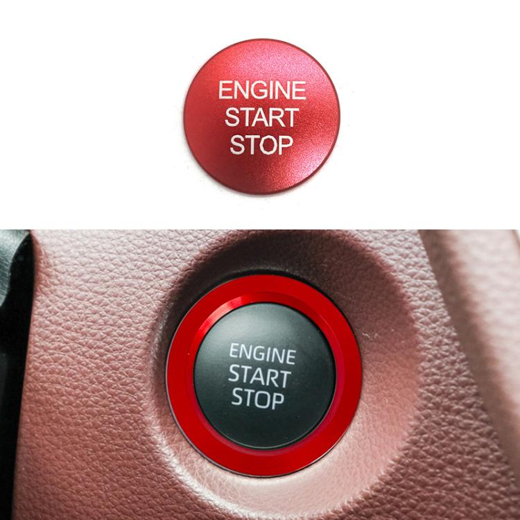 For Toyota Corolla Cross / Yaris Car One-key Start Engine Key Ignition Switch Decorative Ring Cover, Style:Gasoline Version