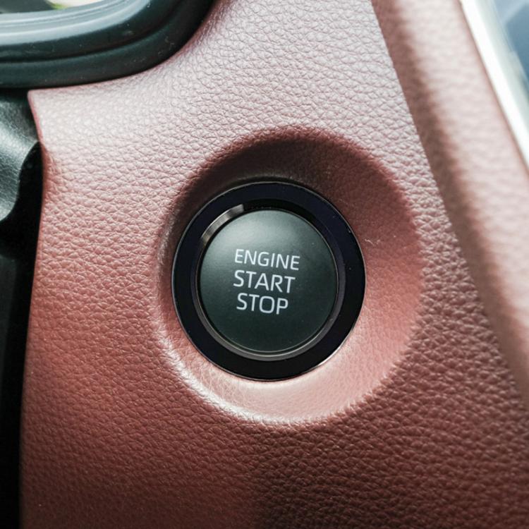 For Toyota Corolla Cross / Yaris Car One-key Start Engine Key Ignition Switch Decorative Ring Cover, Style:Hybrid Version