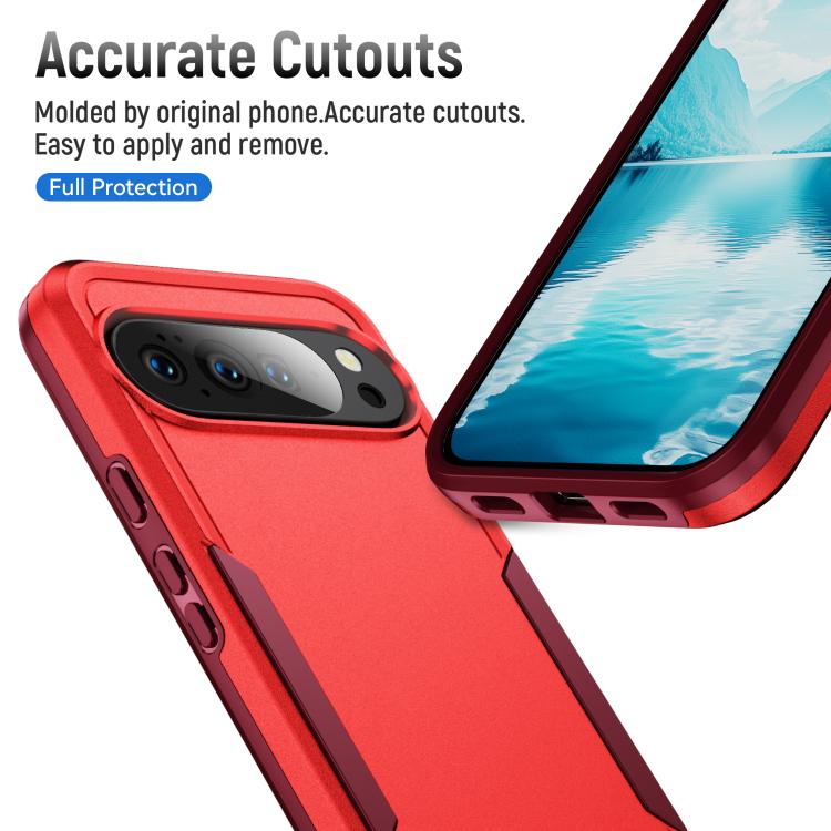 For Google Pixel 10 Pioneer Armor Heavy Duty PC + TPU Phone Case