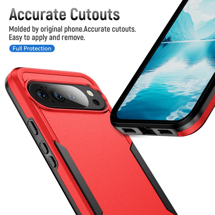 For Google Pixel 10 Pro Pioneer Armor Heavy Duty PC + TPU Phone Case